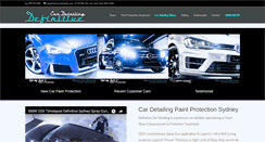 Desktop Screenshot of definitivecardetailing.com