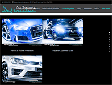 Tablet Screenshot of definitivecardetailing.com